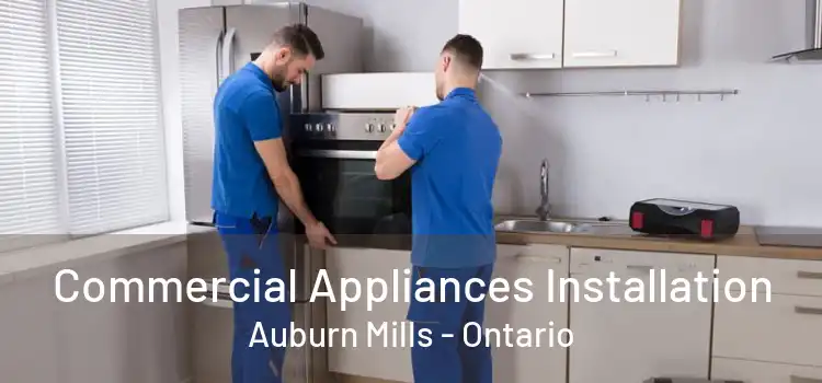 Commercial Appliances Installation Auburn Mills - Ontario