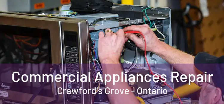 Commercial Appliances Repair Crawford's Grove - Ontario