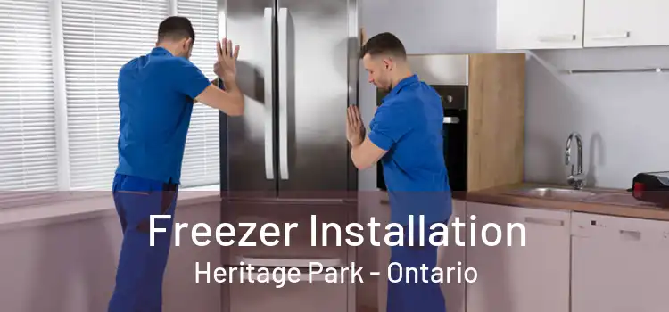 Freezer Installation Heritage Park - Ontario