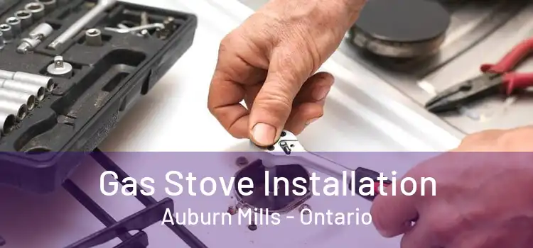 Gas Stove Installation Auburn Mills - Ontario