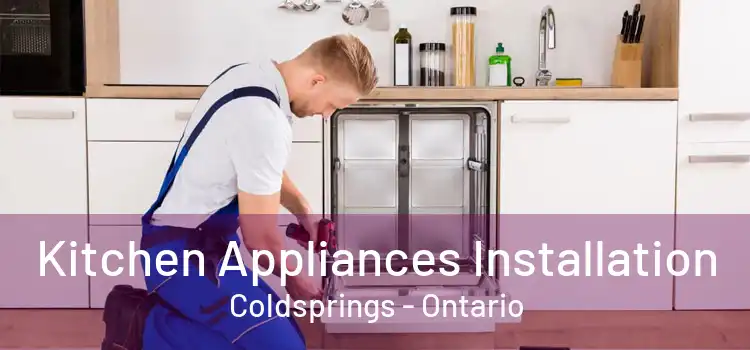 Kitchen Appliances Installation Coldsprings - Ontario