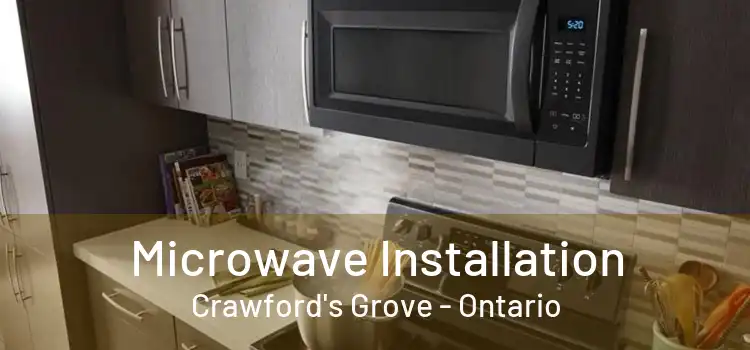 Microwave Installation Crawford's Grove - Ontario