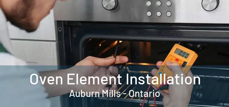 Oven Element Installation Auburn Mills - Ontario