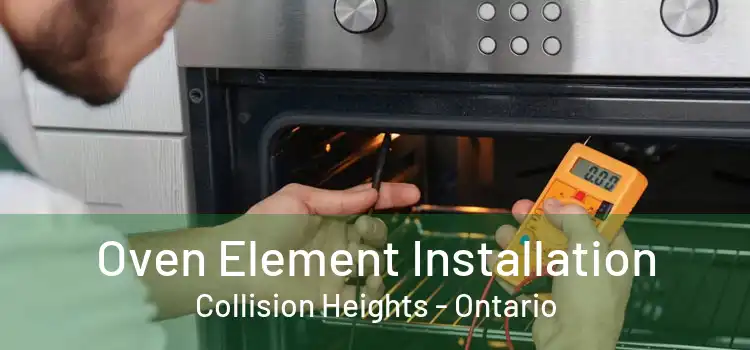 Oven Element Installation Collision Heights - Ontario