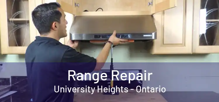 Range Repair University Heights - Ontario