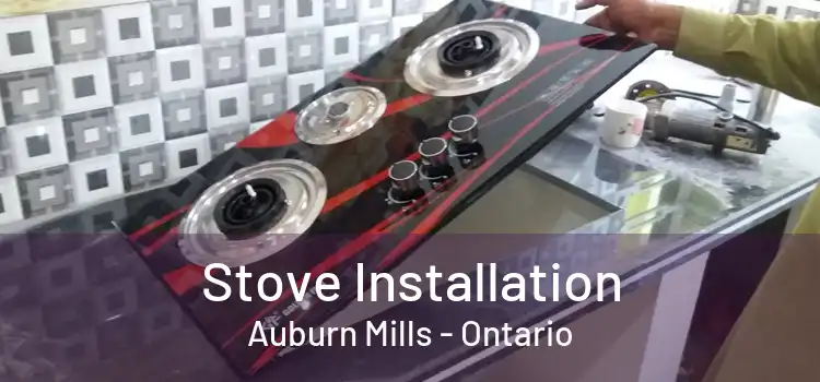 Stove Installation Auburn Mills - Ontario