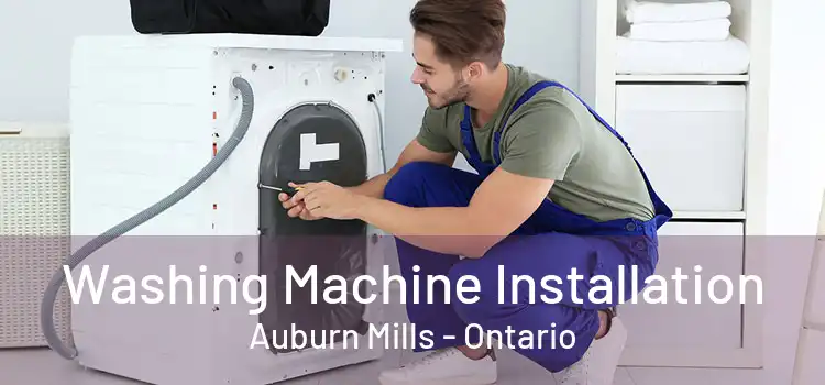 Washing Machine Installation Auburn Mills - Ontario