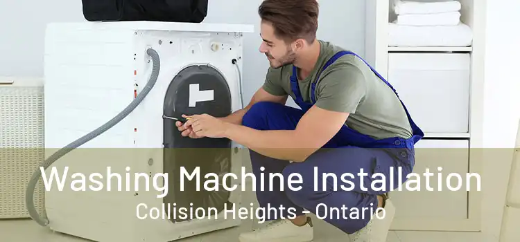 Washing Machine Installation Collision Heights - Ontario