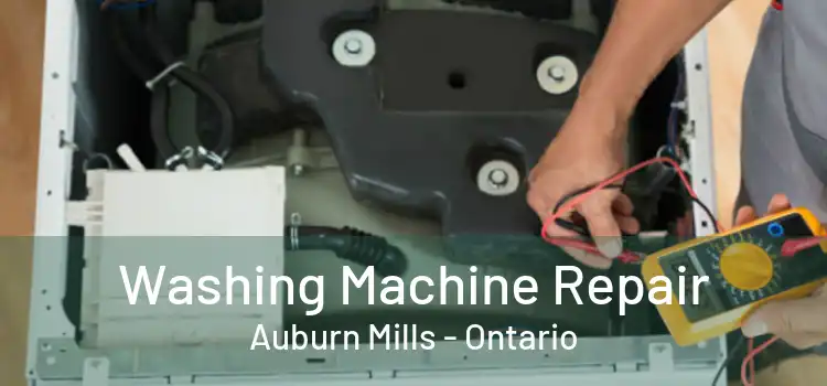 Washing Machine Repair Auburn Mills - Ontario